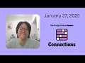 NYT Connections No 596 January 27 2025