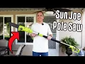 Sun Joe SWJ803E 10 inch Electric Pole Chain Saw Review