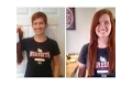 haircut from long red hair all cut off to a pixie