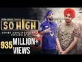 So High music Sidhu moose Wala legend
