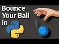 Realistic Ball Bounce Physics in Python Python Gravity Simulation Pygame