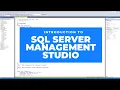 Introduction to SQL Server Management Studio