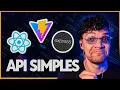 Como criar uma API simples com Express integracao com front-end React