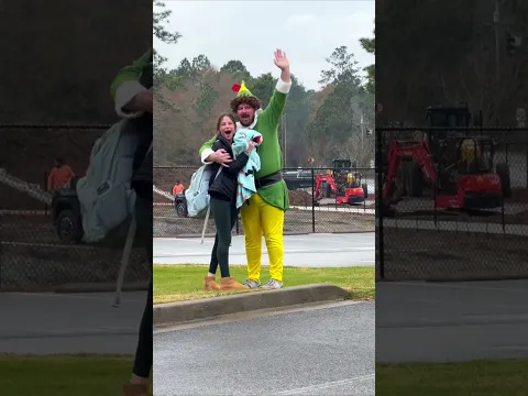 Dad’s Hilarious School Surprise!