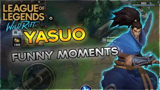 yasuo.exe wild rift | League of Legends Wild Rift Yasuo Funny Moments