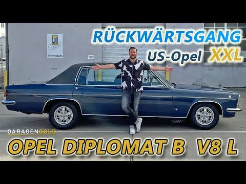 Download MP3 Opel Diplomat B V8 Lang - Der US-Opel XXL mit Luxus, Technik & Tricks | Rückwärtsgang | Garagengold