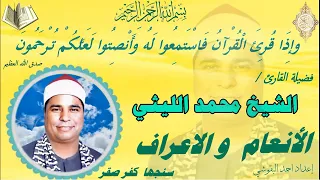 الانعام والاعراف سنجها كفر صقر الشيخ محمد الليثي 