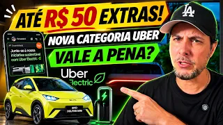 UBER COM CARRO ELÉTRICO VAI GANHAR MAIS SE FIZER ISSO! (Uber Eletric)