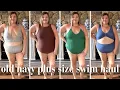 Plus Size Old Navy Swimsuit Haul 2X-3X Size Comparison