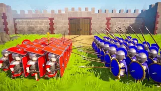 Romans Vs Spartans on NEW MAP in Shieldwall
