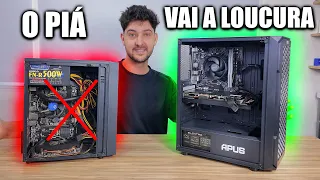FIZ O SONHADO UPGRADE NO PC GAMER DO MEU PRIMINHO