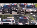 LAPD METRO SWAT UNITS RESPONDING CODE 3