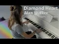 Download Lagu DIAMOND HEART - ALAN WALKER (FT.SOPHIA SOMAJO) | pianoemie cover
