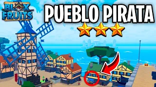 Cómo Desbloquear TODOS los SECRETOS de PUEBLO PIRATA en Blox Fruits ⭐