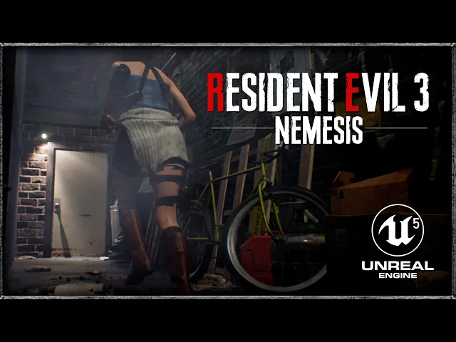 RESIDENT EVIL 3 NEMESIS Fan Remake Teaser Trailer