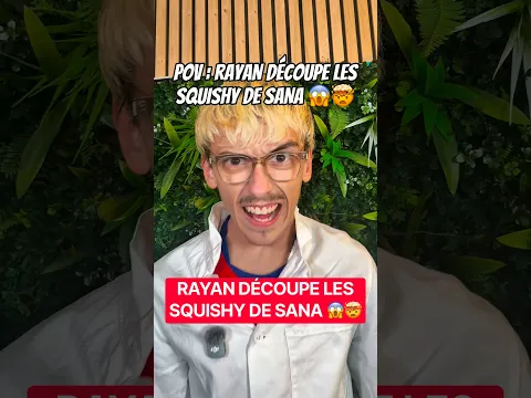 POV : RAYAN DÉCOUPE LES SQUISHY DE SANA 😱🤯