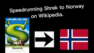 Shrek to Norway on Wikipedia