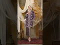 Lagu Royal Purple Gold Bali Kebaya Sarong Set