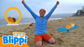Blippi Pretends to Be a Hamster! 🐹 Crawl, Dig & Climb | Blippi Educational Videos for Kids