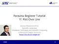 Paraview Beginner Tutorial 11 Plot Over Line