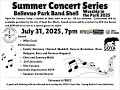 July 31 Summer Concert Series Worship in the Park 2025