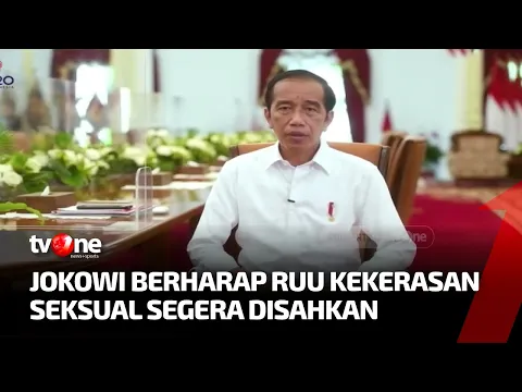 Jokowi Desak RUU Tindak Pidana Kekerasan Seksual Untuk Segera Disahkan