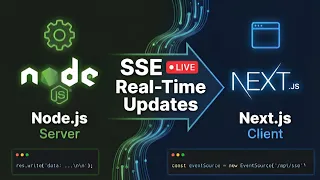 Server Sent Events in Node js and Next js Full Tutorial for Real Time Updates