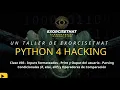 Taller Python 4 Hacking con Misael Sandoval - Clase Inputs Prints Condicionales y Comparacion