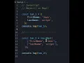 Create object and map with difference in javascript -
