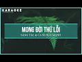 Download Lagu [KARAOKE | BEAT TÁCH] MONG ĐỜI THỨ LỖI - DUY MẠNH
