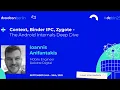 Inside Android Context Binder IPC Zygote - Ioannis Anifantakis droidcon Berlin 2025