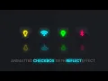 Glowing Checkbox UI Design using HTML and CSS Only CSS Animated Checkbox Neon reflect Effect