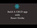 Build CRUD APP with React Hooks