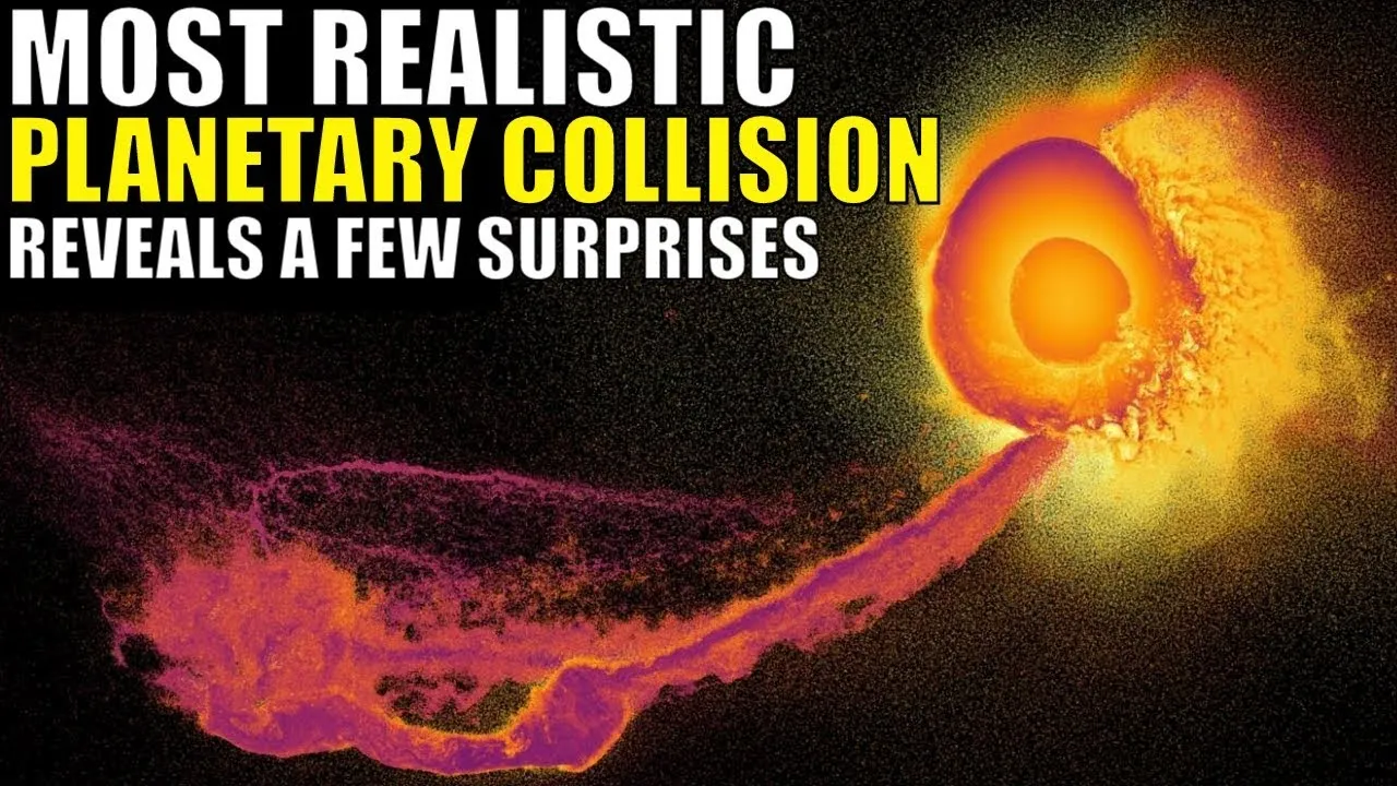 Most Realistic Planetary Collision Reveals a Few Surprises