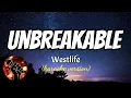 Download Lagu UNBREAKABLE - WESTLIFE (karaoke version)