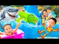Download Lagu Changcady dẫn em Cam đi công viên nước, tìm thấy cá mập Tralalero Tralala