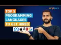 Top 5 Programming Languages To Get Hired In MAANG Best Programming Languages For 2026 Simplilearn