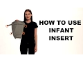 How Do I Use Infant Insert 360 Baby Carrier Ergobaby
