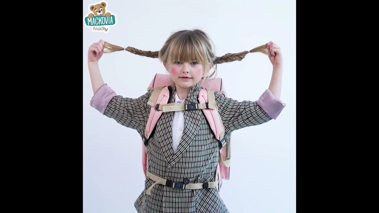 Školské tašky a batohy - Školský batoh veľký Ergomaxx Pearly Swans Jeune Premier - 4