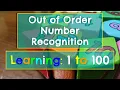 Learning Numbers 1-100 Out of Order Number Recognition Identify Numbers Random Numbers to 100