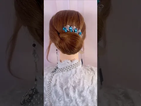 Beautiful Hair Style tutorial #longhairgrowthtips #hairstyle #diyhairstyle #hairtutorial