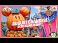 Disneyland August 2026 Updates 70th Celebration Ends Halloween Begins Closures