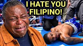 PINOY PINAIYAK ANG TATAY NG AMERICAN CHAMP. SABOG UHOG AT LUHA❗KULATA KC ANAK NYA NAPA...
