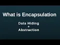 Encapsulation in java with realtime example
