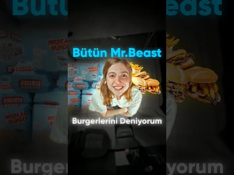 Bütün MR.Beast Burgerlerini Deniyorum!