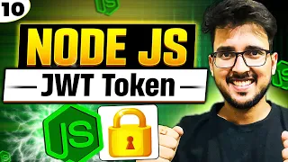 JWT Token Authentication in Node JS complete node js playlist