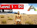 UPDATED 2023 Ark The Island Note Run Lv 90 in 5 Mins