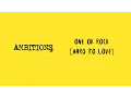 Download Lagu Hard To Love -ONE OK ROCK lyrics video