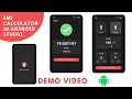 How to create bmi calculator in android studio Bmi calculator in android studio java bmi android