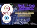 Problem solving through Programming In C - NPTEL WEEK 6 QUIZ ASSIGNMENT April 2026